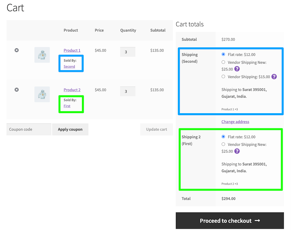 WooCommerce Multi-Vendor Shipping Addon